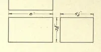 An illustration from Paper and cardboard construction : an analysis of the scope of paper and cardboard construction for primary grades of public schools...Book problems, box problems, card problems, envelope problems (1913)