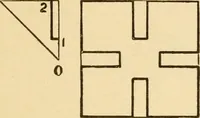 An illustration from Paper folding and cutting; a series of foldings and cuttings especially adapted to kindergartens and public schools (1892)