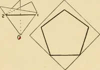 An illustration from Paper folding and cutting; a series of foldings and cuttings especially adapted to kindergartens and public schools (1892)