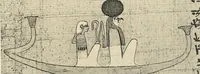 An illustration from Papyrus funéraires de la XXIe dynastie (1914)