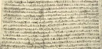 An illustration from Papyrus funéraires de la XXIe dynastie (1914)