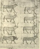 An illustration from Papyrus funéraires de la XXIe dynastie (1914)