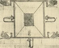 An illustration from Papyrus funéraires de la XXIe dynastie (1914)