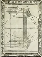 Picture 95 of 157 from Paradossi per pratticare la prospettiua senza saperla, fiori, per facilitare l'intelligenza, frutti, per non operare alla cieca : cognitioni necessarie à pittori, scultori, architetti, ed à qualunque si diletta di disegno (1683), leaf 108