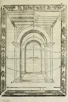 An illustration from Paradossi per pratticare la prospettiua senza saperla, fiori, per facilitare l'intelligenza, frutti, per non operare alla cieca : cognitioni necessarie à pittori, scultori, architetti, ed à qualunque si diletta di disegno (1683)