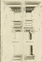 An illustration from Parallele de l'architecture antique avec la moderne : suivant les dix principaux auteurs qui ont écrit sur les cinq ordres (1766)