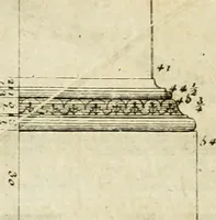 An illustration from Parallele de l'architecture antique avec la moderne : suivant les dix principaux auteurs qui ont écrit sur les cinq ordres (1766)