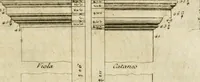An illustration from Parallele de l'architecture antique avec la moderne : suivant les dix principaux auteurs qui ont écrit sur les cinq ordres (1766)