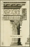 An illustration from Parallele de l'architecture antique avec la moderne : suivant les dix principaux auteurs qui ont écrit sur les cinq ordres (1766)