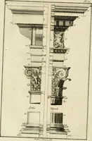 An illustration from Parallele de l'architecture antique avec la moderne : suivant les dix principaux auteurs qui ont écrit sur les cinq ordres (1766)