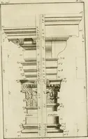 An illustration from Parallele de l'architecture antique avec la moderne : suivant les dix principaux auteurs qui ont écrit sur les cinq ordres (1766)