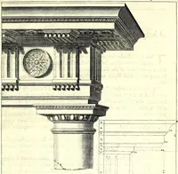 An illustration from A parallel of the antient architecture with the modern : in a collection of ten principal authors who have written upon the five orders ... (1664)