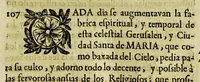 Picture 6 of 31 from Paranynfo celeste : historia de la mystica zarza, milagrosa imagen, y prodigioso santuario de Aranzazu, de religiosos observantes de nuetro [sic] serafico padre San Francisco en la provincia de Guipuzcoa, de la region de Cantabria, (1690), leaf 123