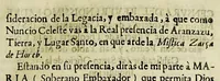 An illustration from Paranynfo celeste : historia de la mystica zarza, milagrosa imagen, y prodigioso santuario de Aranzazu, de religiosos observantes de nuetro [sic] serafico padre San Francisco en la provincia de Guipuzcoa, de la region de Cantabria, (1690)