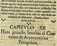 Picture 20 of 31 from Paranynfo celeste : historia de la mystica zarza, milagrosa imagen, y prodigioso santuario de Aranzazu, de religiosos observantes de nuetro [sic] serafico padre San Francisco en la provincia de Guipuzcoa, de la region de Cantabria, (1690), leaf 236