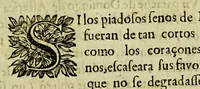 An illustration from Paranynfo celeste : historia de la mystica zarza, milagrosa imagen, y prodigioso santuario de Aranzazu, de religiosos observantes de nuetro [sic] serafico padre San Francisco en la provincia de Guipuzcoa, de la region de Cantabria, (1690)