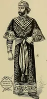 An illustration from Paraphernalia and supplies for subordinate lodges of the Knights of Pythias, in strict accordance with ritualistic requirements .. (1894)