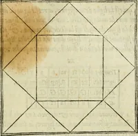 An illustration from Paraphrase de l'astrolabe, contenant Les principes de geometrie. La sphere. L'astrolabe, ou, declaration des choses celestes. Le miroir du monde, ou, exposition des parties de la terre (1546)