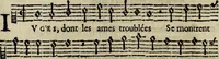 An illustration from [Paraphrase des pseavmes de David, : en vers françois, (1656)