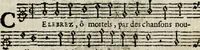 Picture 43 of 85 from [Paraphrase des pseavmes de David, : en vers françois, (1656), leaf 387