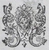 An illustration from Parasitaster, or, The fawne : as it hath been diuers times presented at the Blacke Friars, by the Children of the Queenes Maiesties Reuels, and since at Powles (1606)