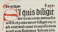 Picture 5 of 12 from Paratus de temp[or]e [con]tine[n]s eua[n]gelio[rum] de tem[por]e expo[sitio]nes: necnon de tem[por]e epistola[rum] sermo[n]es elaboraru[m] opus correctissimu[s] incipit feliciter., leaf 247