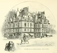 An illustration from Paris de siècle en siècle; le coeur de Paris, splendeurs et souvenirs (1896)