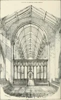 An illustration from Parish churches; being perspective views of English ecclesiastical structures: accompanied by plans drawn to a uniform scale, and letter-press descriptions (1851)