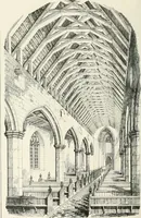 An illustration from Parish churches; being perspective views of English ecclesiastical structures: accompanied by plans drawn to a uniform scale, and letter-press descriptions (1851)