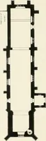 An illustration from Parish churches; being perspective views of English ecclesiastical structures: accompanied by plans drawn to a uniform scale, and letter-press descriptions (1851)