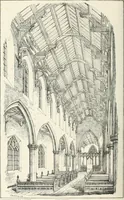 An illustration from Parish churches; being perspective views of English ecclesiastical structures: accompanied by plans drawn to a uniform scale, and letter-press descriptions (1851)