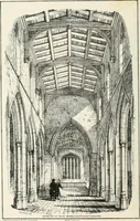 An illustration from Parish churches; being perspective views of English ecclesiastical structures: accompanied by plans drawn to a uniform scale, and letter-press descriptions (1851)
