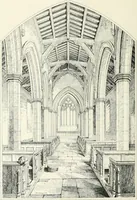 An illustration from Parish churches; being perspective views of English ecclesiastical structures: accompanied by plans drawn to a uniform scale, and letter-press descriptions (1851)