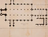 An illustration from Parish churches; being perspective views of English ecclesiastical structures: accompanied by plans drawn to a uniform scale, and letter-press descriptions (1851)
