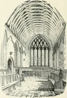 An illustration from Parish churches; being perspective views of English ecclesiastical structures: accompanied by plans drawn to a uniform scale, and letter-press descriptions (1851)
