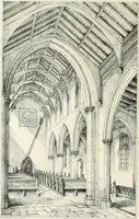 An illustration from Parish churches; being perspective views of English ecclesiastical structures: accompanied by plans drawn to a uniform scale, and letter-press descriptions (1851)