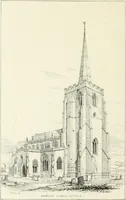 An illustration from Parish churches; being perspective views of English ecclesiastical structures: accompanied by plans drawn to a uniform scale, and letter-press descriptions (1851)