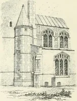 An illustration from Parish churches; being perspective views of English ecclesiastical structures: accompanied by plans drawn to a uniform scale, and letter-press descriptions (1851)
