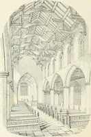 An illustration from Parish churches; being perspective views of English ecclesiastical structures: accompanied by plans drawn to a uniform scale, and letter-press descriptions (1851)