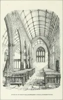 An illustration from Parish churches; being perspective views of English ecclesiastical structures: accompanied by plans drawn to a uniform scale, and letter-press descriptions (1851)