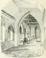 An illustration from Parish churches; being perspective views of English ecclesiastical structures: accompanied by plans drawn to a uniform scale, and letter-press descriptions (1851)