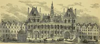 An illustration from Paris in old and present times (1885)