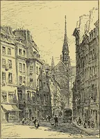 An illustration from Paris in old and present times (1885)