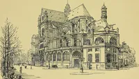 An illustration from Paris in old and present times (1885)