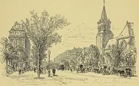 An illustration from Paris in old and present times (1885)
