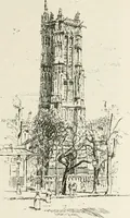 An illustration from Paris and its story, by T. Okey; illustrated by Katherine Kimball & O. F. M. Ward (1904)