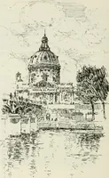 An illustration from Paris and its story, by T. Okey; illustrated by Katherine Kimball & O. F. M. Ward (1904)