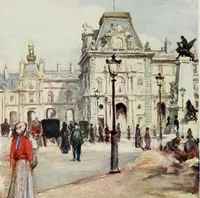 Picture 81 of 134 from Paris and its story, by T. Okey; illustrated by Katherine Kimball & O. F. M. Ward (1904), leaf 313