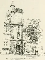 Picture 106 of 134 from Paris and its story, by T. Okey; illustrated by Katherine Kimball & O. F. M. Ward (1904), leaf 422