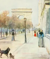 Picture 133 of 134 from Paris and its story, by T. Okey; illustrated by Katherine Kimball & O. F. M. Ward (1904), leaf 506